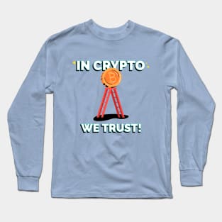 in crypto we trust Long Sleeve T-Shirt